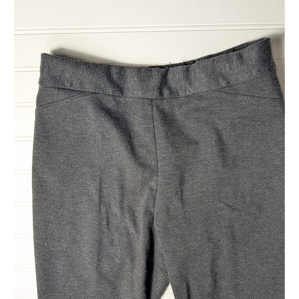 Chaus Grey Women’s Pull on Flare Gray Pant M Wool Blend with Stretch - Picture 5 of 6